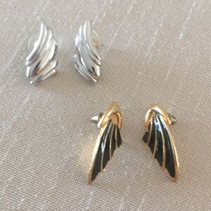 Vintage Earrings Bundle of 2 Pair